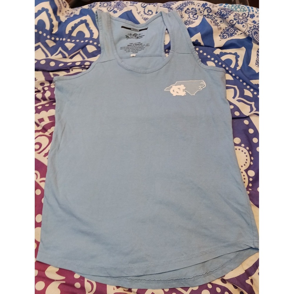 Three Square Women's NCAA Tank Top, North Carolina Tar Heels Born & Bred, Medium